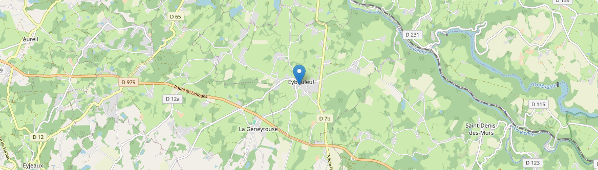 Eybouleuf - Carte