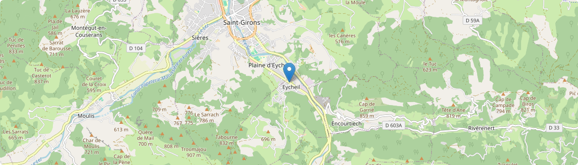 Eycheil - Carte