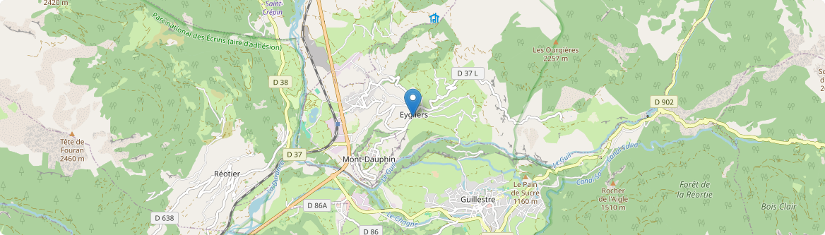 Eygliers - Carte