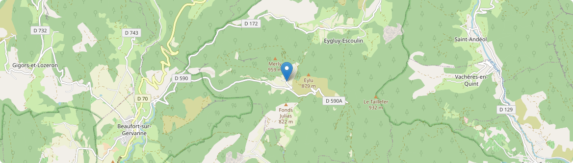 Eygluy-Escoulin - Carte
