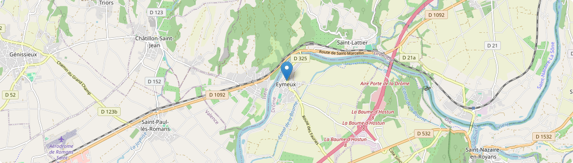 Eymeux - Carte