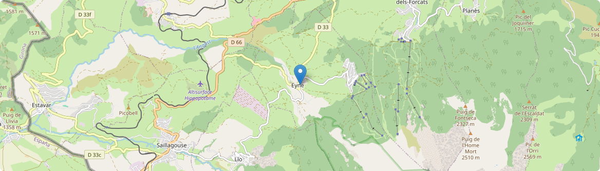Eyne - Carte