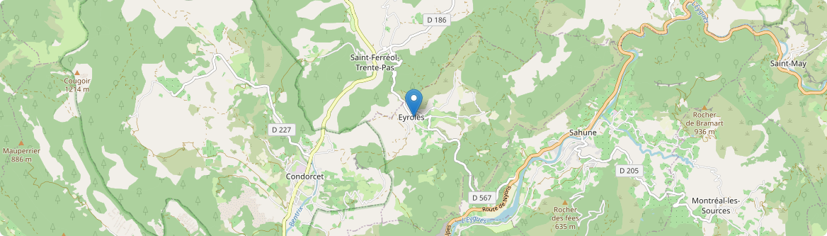 Eyroles - Carte