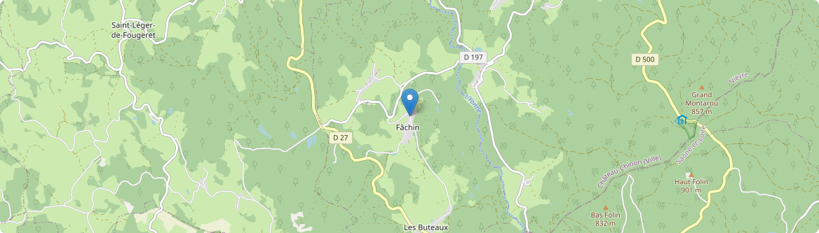 Fâchin - Carte
