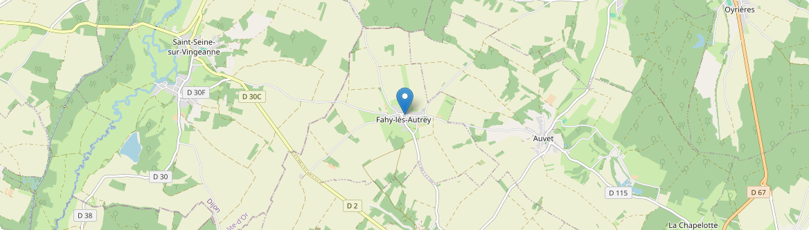 Fahy-lès-Autrey - Carte