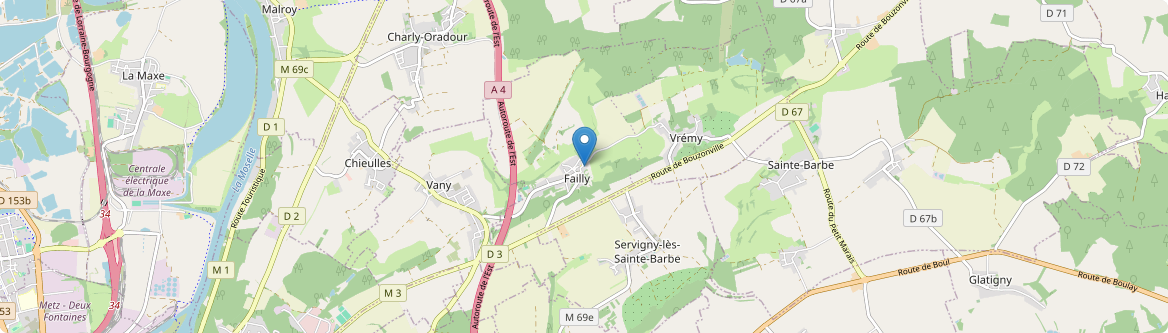 Failly - Carte