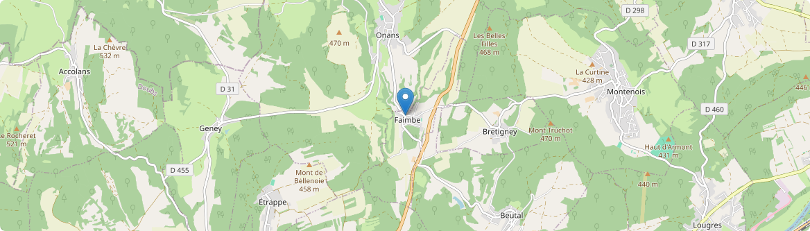 Faimbe - Carte