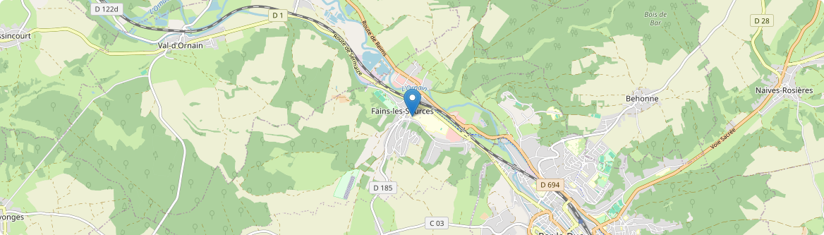 Fains-Véel - Carte