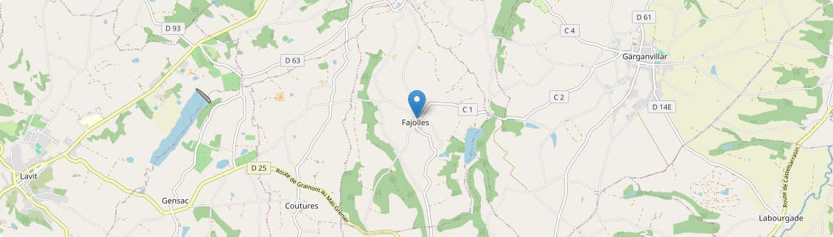 Fajolles - Carte