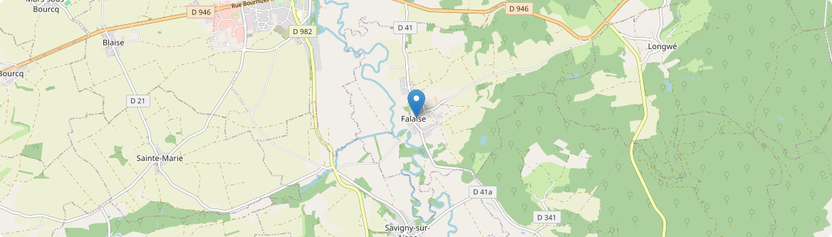 Falaise - Carte