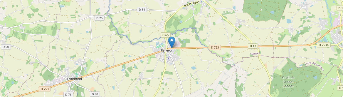 Falleron - Carte