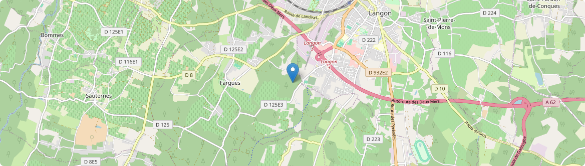 Fargues - Carte