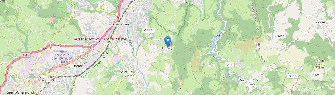 Farnay - Carte