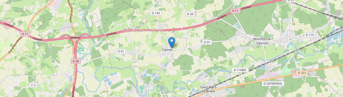 Fatines - Carte