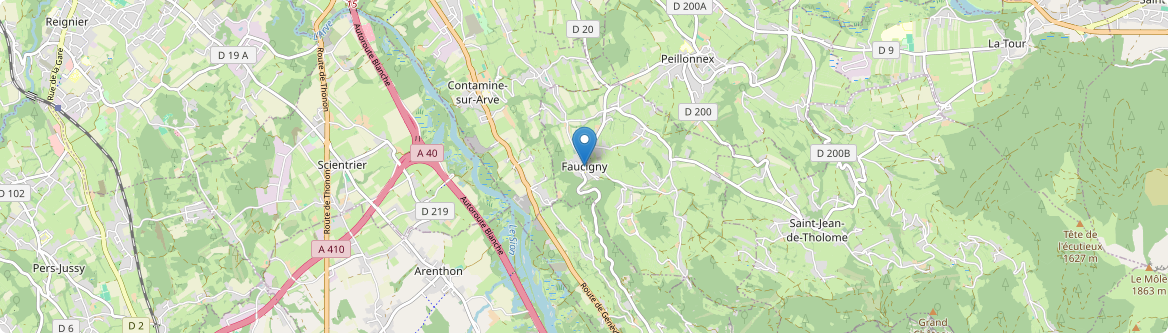 Faucigny - Carte