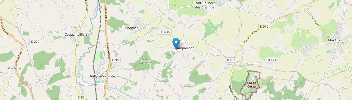 Fauguernon - Carte