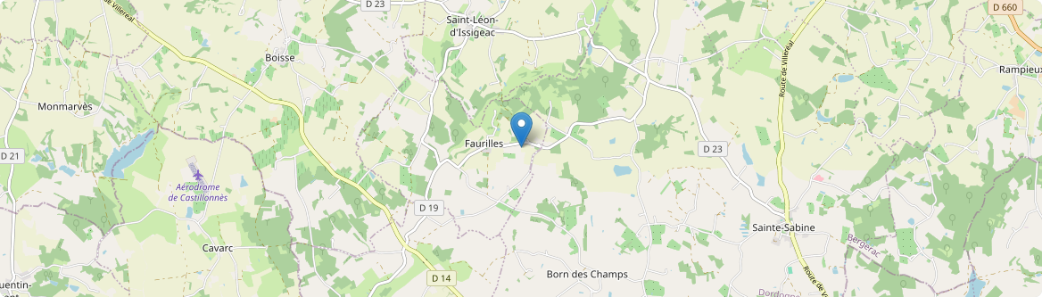 Faurilles - Carte