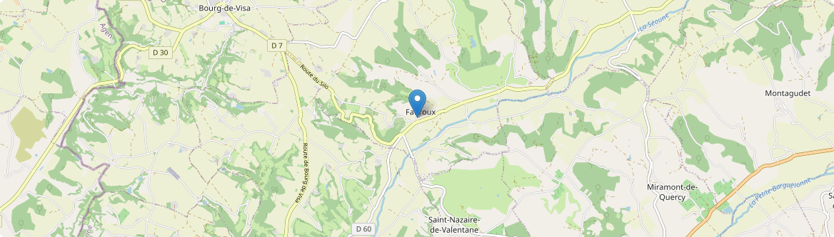 Fauroux - Carte