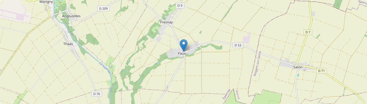 Faux-Fresnay - Carte