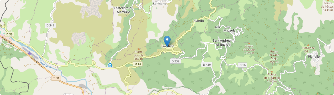 Favalello - Carte