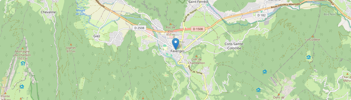 Faverges-Seythenex - Carte