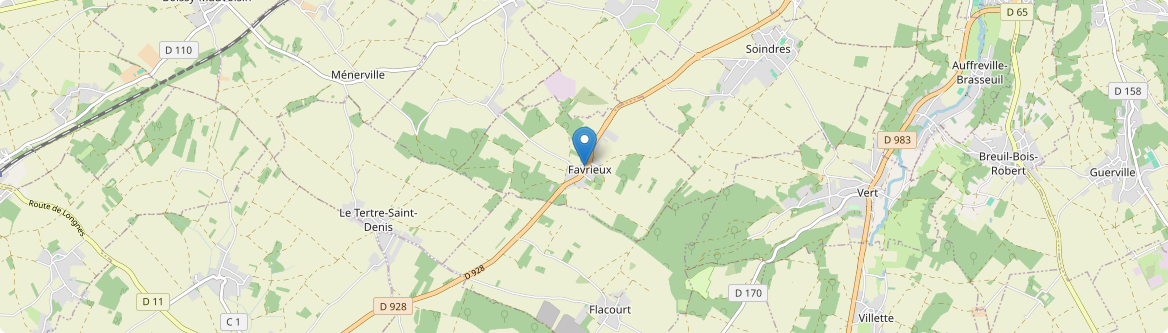 Favrieux - Carte