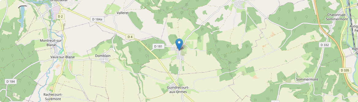 Fays - Carte