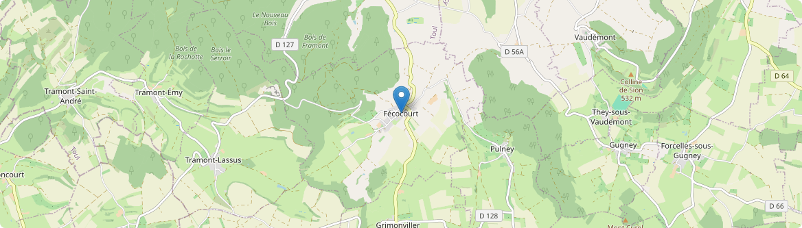Fécocourt - Carte