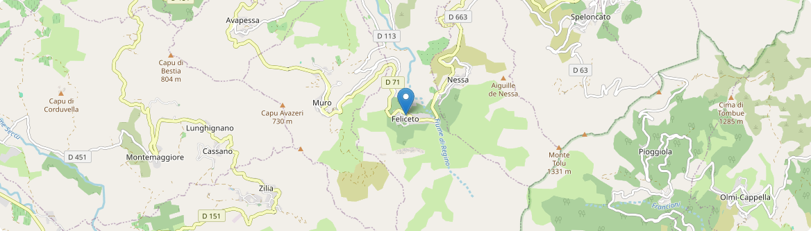 Feliceto - Carte