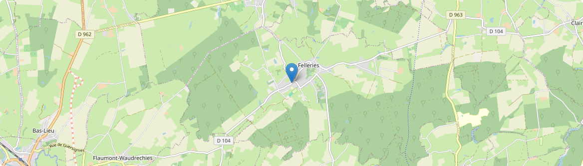 Felleries - Carte