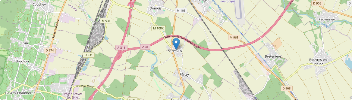 Fénay - Carte
