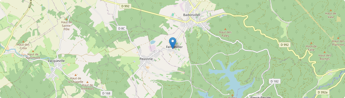 Fenneviller - Carte