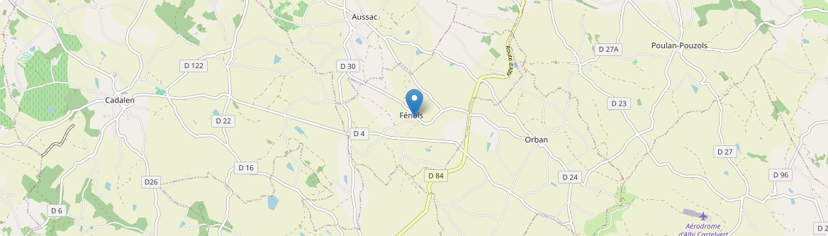Fénols - Carte