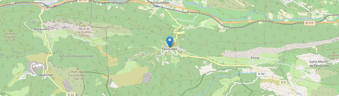 Fenouillet - Carte