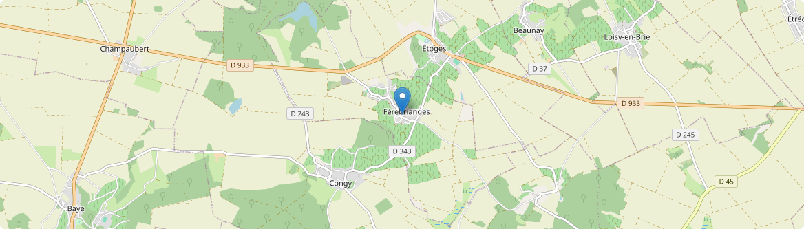 Fèrebrianges - Carte