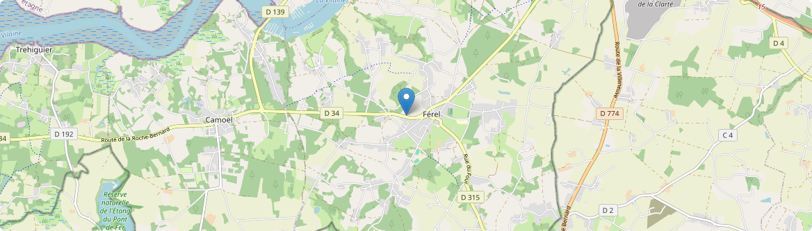 Férel - Carte