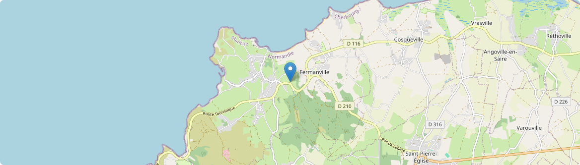 Fermanville - Carte