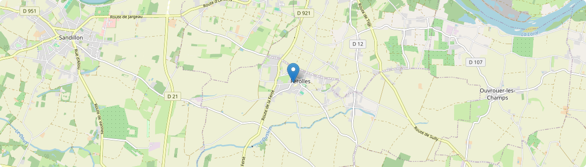 Férolles - Carte