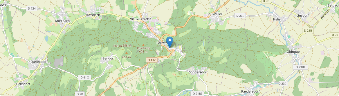 Ferrette - Carte