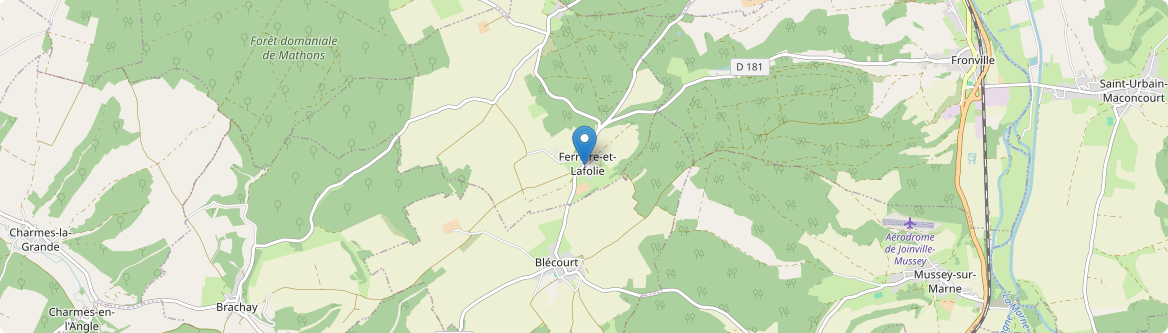 Ferrière-et-Lafolie - Carte