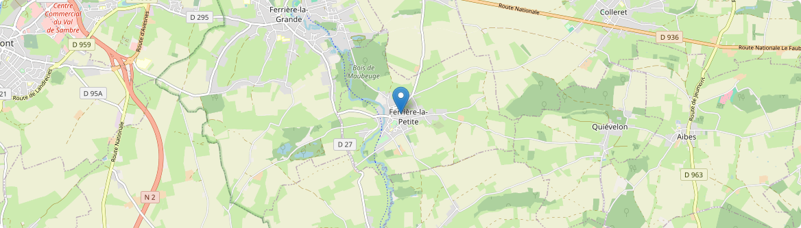 Ferrière-la-Petite - Carte