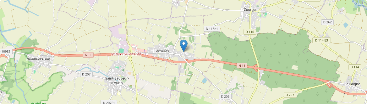 Ferrières - Carte