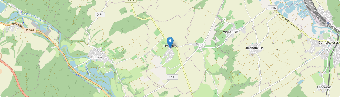 Ferrières - Carte