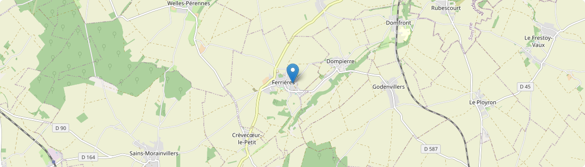 Ferrières - Carte