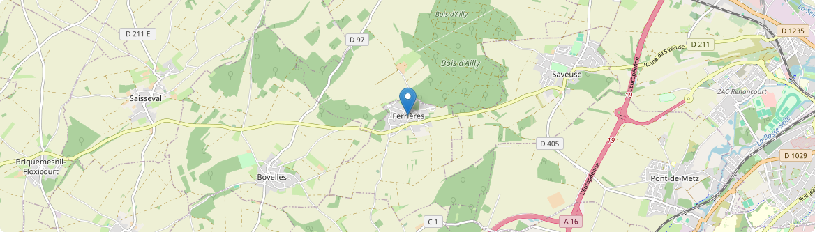 Ferrières - Carte