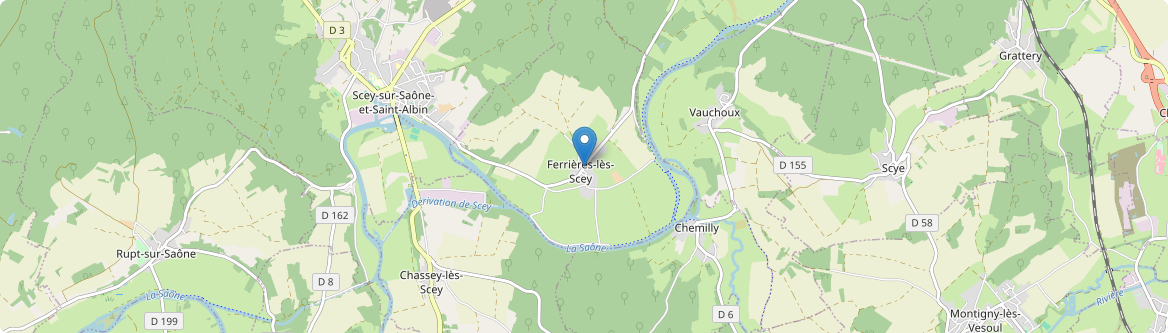 Ferrières-lès-Scey - Carte