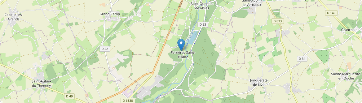 Ferrières-Saint-Hilaire - Carte