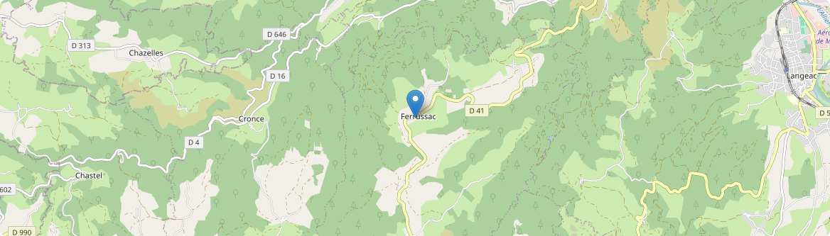 Ferrussac - Carte