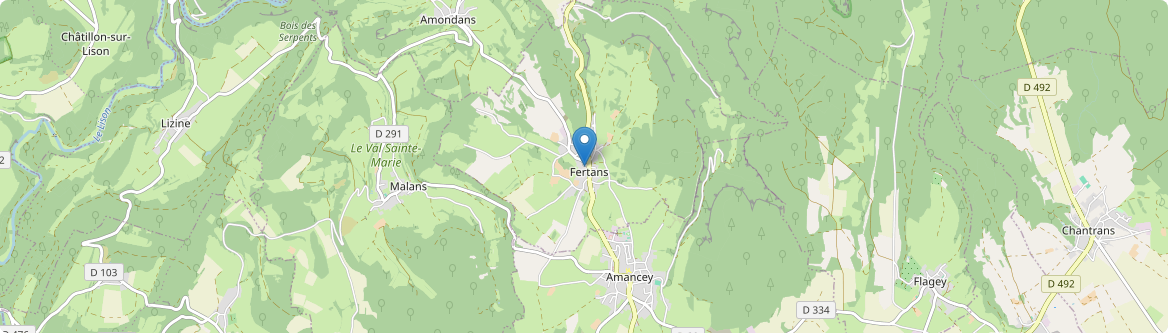 Fertans - Carte