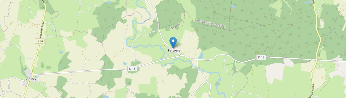 Fertrève - Carte